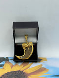 1 GRAM GOLD PLATING LION FACE NAIL PENDANT FOR MEN DESIGN A-55