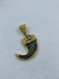 1 GRAM GOLD PLATING TRISHUL NAIL PENDANT FOR MEN DESIGN A-39
