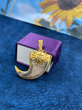 1 GRAM GOLD PLATING SURYA NAIL PENDANT FOR MEN DESIGN A-61