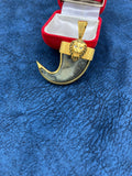 1 GRAM GOLD PLATING LION NAIL PENDANT FOR MEN DESIGN A-62