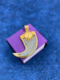 1 GRAM GOLD PLATING SURYA NAIL PENDANT FOR MEN DESIGN A-66