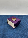 1 GRAM GOLD FORMING DIAMOND RING FOR MEN DESIGN A-379