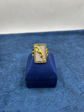 1 GRAM GOLD PLATING JAGUAR RING FOR MEN DESIGN A-395