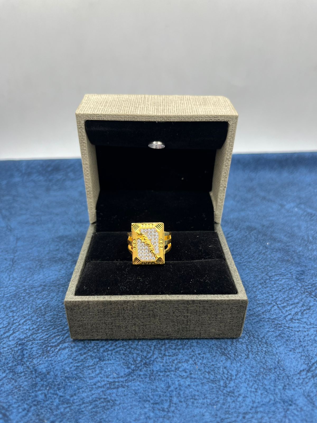 1 GRAM GOLD PLATING JAGUAR RING FOR MEN DESIGN A-400