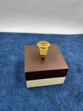 1 GRAM GOLD FORMING YELLOW DIAMOND RING FOR MEN DESIGN A-441