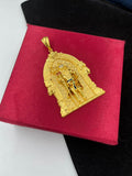 1 GRAM GOLD FORMING GOD SHIVAY MURTI PENDANT FOR MEN DESIGN A-130