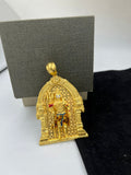1 GRAM GOLD FORMING GOD SHIVAY MURTI PENDANT FOR MEN DESIGN A-131