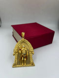 1 GRAM GOLD FORMING GOD SHIVAY MURTI PENDANT FOR MEN DESIGN A-134