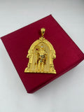 1 GRAM GOLD FORMING GOD SHIVAY MURTI PENDANT FOR MEN DESIGN A-134