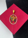 1 GRAM GOLD FORMING MELDI MAA PENDANT FOR MEN DESIGN A-140