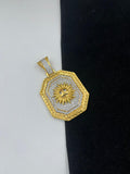 1 GRAM GOLD FORMING SURYA PENDANT FOR MEN DESIGN A-163