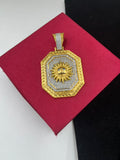 1 GRAM GOLD FORMING SURYA PENDANT FOR MEN DESIGN A-163