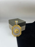 1 GRAM GOLD FORMING SURYA PENDANT FOR MEN DESIGN A-163