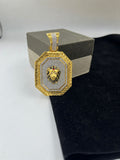 1 GRAM GOLD FORMING LION PENDANT FOR MEN DESIGN A-172