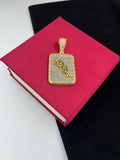 1 GRAM GOLD FORMING DIAMOND PENDANT WITH JAGUAR DESIGN A-173