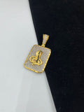 1 GRAM GOLD FORMING DIAMOND PENDANT WITH GOGA DESIGNA A-176