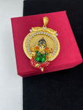 1 GRAM GOLD FORMING GANPATI PENDANT FOR MEN DESIGN A-179