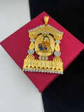 1 GRAM GOLD FORMING KRISHNA PENDANT FOR MEN DESIGN A-185