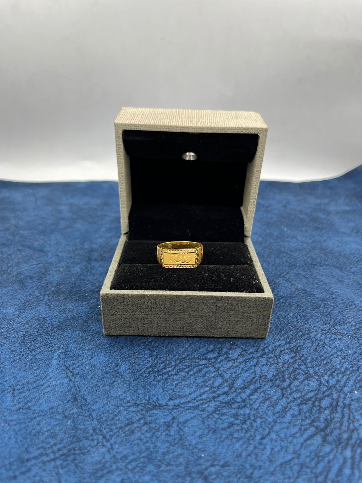 1 GRAM GOLD FORMING RING FOR MEN DESIGN A-472