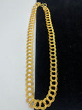 1 GRAM GOLD FORMING KADI CHAIN FOR MEN DESIGN A-255