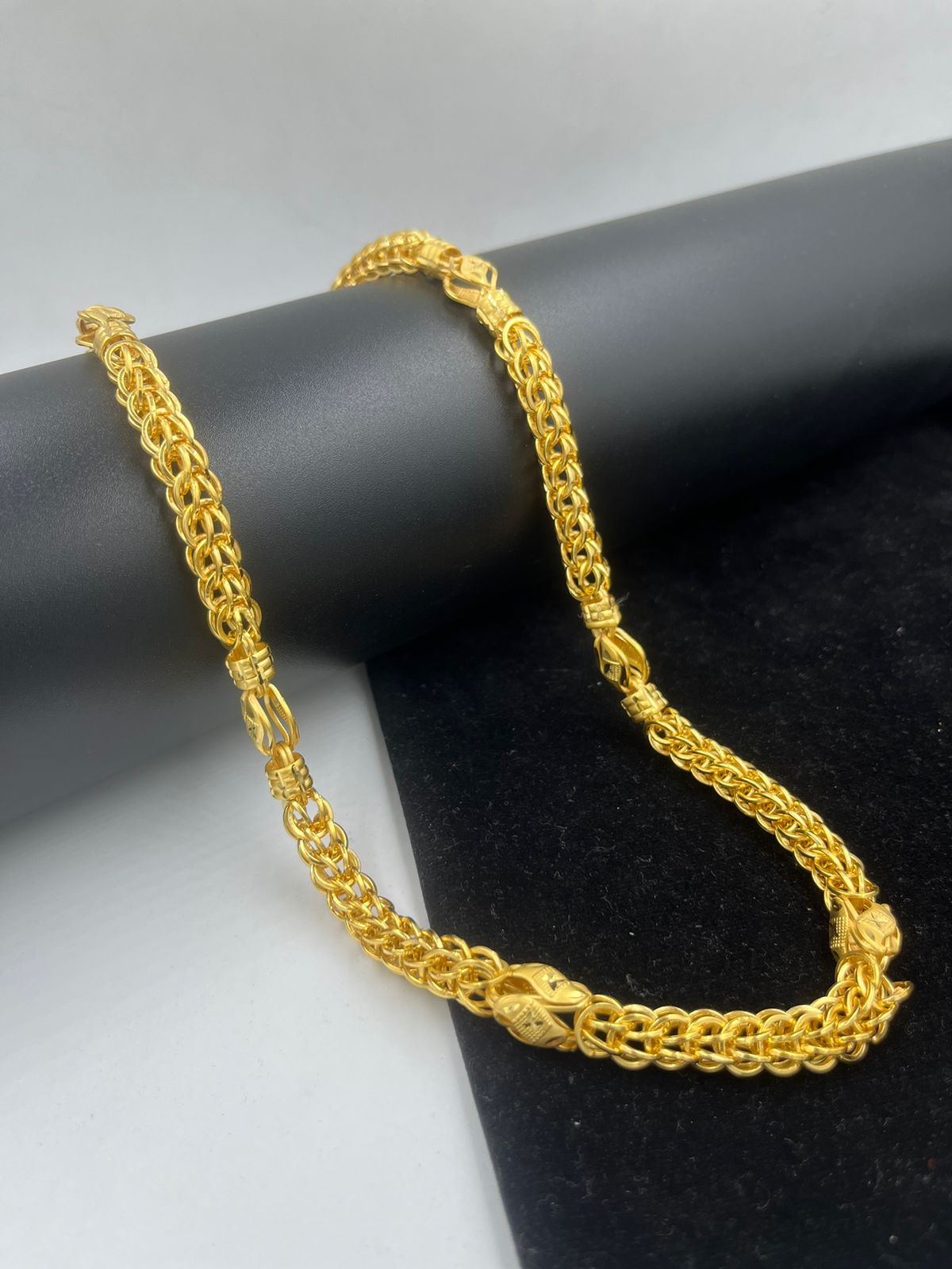 1 GRAM GOLD FORMING INDO CHAIN FOR MEN DESIGN A-266