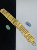 1 GRAM GOLD FORMING 4 LINE NAWABI BRACELET FOR MEN DESIGN A-127