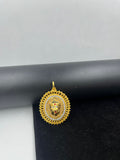 1 GRAM GOLD FORMING RAJWADI LION PENDANT FOR MEN DESIGN A-194