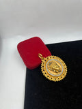 1 GRAM GOLD FORMING RAJWADI LION PENDANT FOR MEN DESIGN A-195