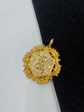 1 GRAM GOLD FORMING BADSHAH PENDANT FOR MEN DESIGN A-196