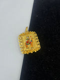 1 GRAM GOLD FORMING MOMAI MAA RAJWADI PENDANT FOR MEN DESIGN A-219