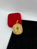1 GRAM GOLD FORMING MUDRA RAJWADI PENDANT FOR MEN DESIGN A-224