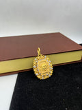 1 GRAM GOLD FORMING SURYA RAJWADI PENDANT FOR MEN DESIGN A-227