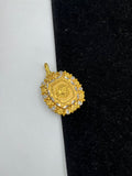 1 GRAM GOLD FORMING SURYA RAJWADI PENDANT FOR MEN DESIGN A-227