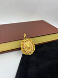 1 GRAM GOLD FORMING LION RAJWADI PENDANT FOR MEN DESIGN A-234