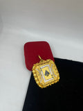 1 GRAM GOLD FORMING AKKA RAJWADI PENDANT FOR MEN DESIGN A-244