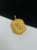1 GRAM GOLD FORMING BADSHAH RAJWADI PENDANT FOR MEN DESIGN A-250