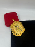 1 GRAM GOLD FORMING BADSHAH RAJWADI PENDANT FOR MEN DESIGN A-250
