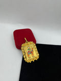1 GRAM GOLD FORMING MOMAI MAA RAJWADI PENDANT FOR MEN DESIGN A-257