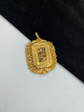 1 GRAM GOLD FORMING BADSHAH RAJWADI PENDANT FOR MEN DESIGN A-258