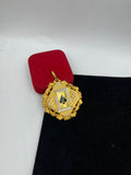 1 GRAM GOLD FORMING AKKA RAJWADI PENDANT FOR MEN DESIGN A-259