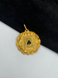 1 GRAM GOLD FORMING AKKA RAJWADI PENDANT FOR MEN DESIGN A-264