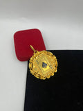 1 GRAM GOLD FORMING AKKA RAJWADI PENDANT FOR MEN DESIGN A-264