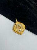 1 GRAM GOLD FORMING BADSHAH RAJWADI PENDANT FOR MEN DESIGN A-269