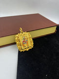 1 GRAM GOLD FORMING MAA MOMAI RAJWADI PENDANT PENDANT FOR MEN DDESIGN A-273