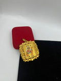 1 GRAM GOLD FORMING MAA MOMAI RAJWADI PENDANT PENDANT FOR MEN DDESIGN A-273