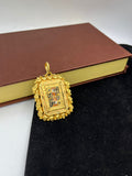 1 GRAM GOLD FORMING BADSHAH RAJWADI PENDANT FOR MEN DESIGN A-274