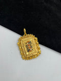 1 GRAM GOLD FORMING BADSHAH RAJWADI PENDANT FOR MEN DESIGN A-274