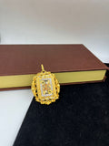1 GRAM GOLD FORMING BADSHAH RAJWADI PENDANT FOR MEN DESIGN A-276