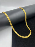 1 GRAM GOLD FORMING NAWABI CHAIN FOR MEN DESIGN A-285