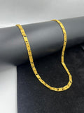 1 GRAM GOLD FORMING STAR NAWABI CHAIN FOR MEN DESIGN A-288